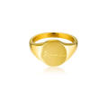 Hot Selling Temperament Trend Rings Are Stainless Steel Jewelry Gold Jewelry Girls Personality Ring